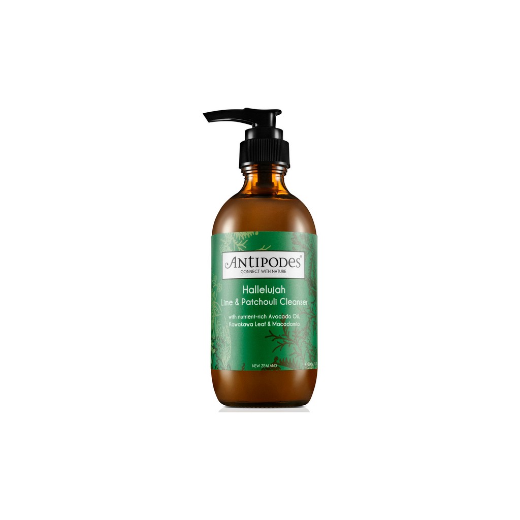Antipodes Hallelujah Lime & Patchouli Cleanser 200ml