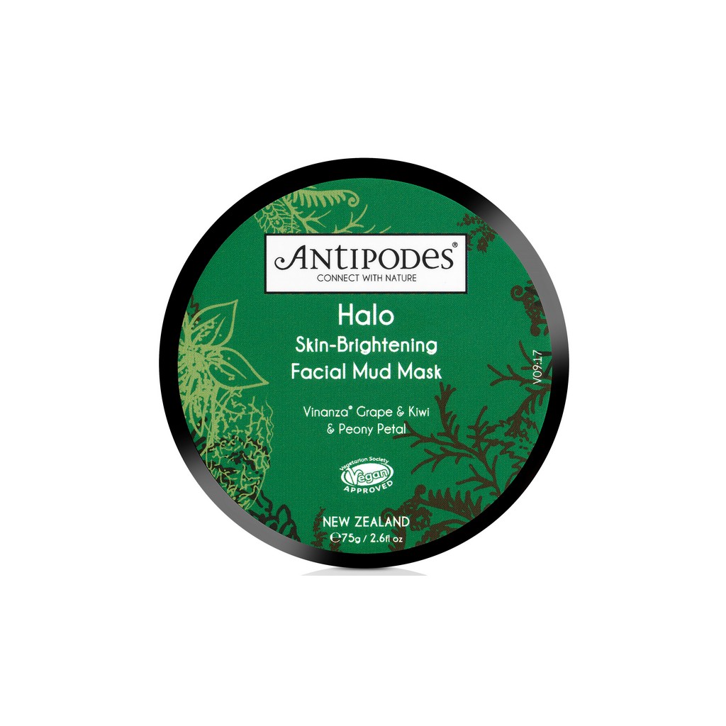 Antipodes Halo Skin-Brightening Facial Mud Mask 75g