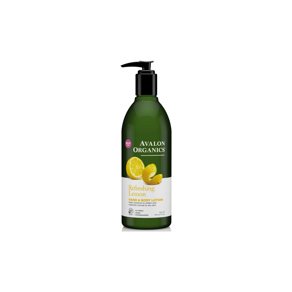 Avalon Lemon Hand and Body Lotion 340g