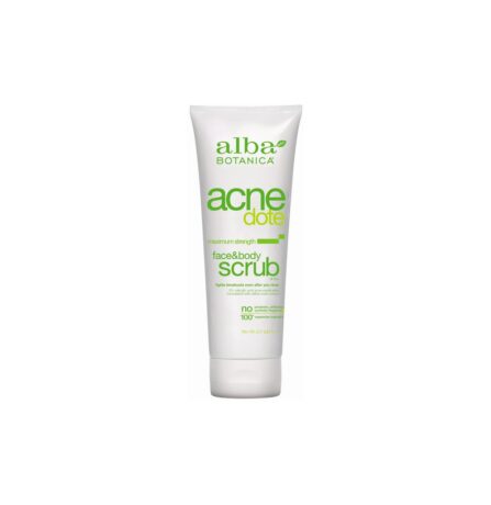 Alba Botanica Acnedote Face & Body Scrub