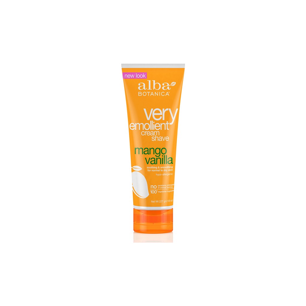 Alba Botanica Shave Cream Mango Vanilla
