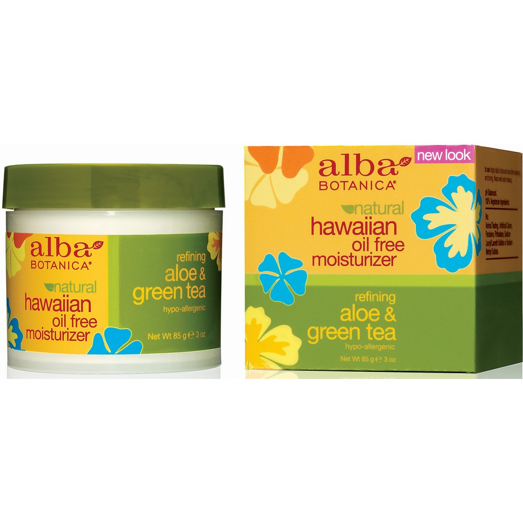 Alba Botanica Aloe & Green Tea Oil-Free Moisturizer 85g