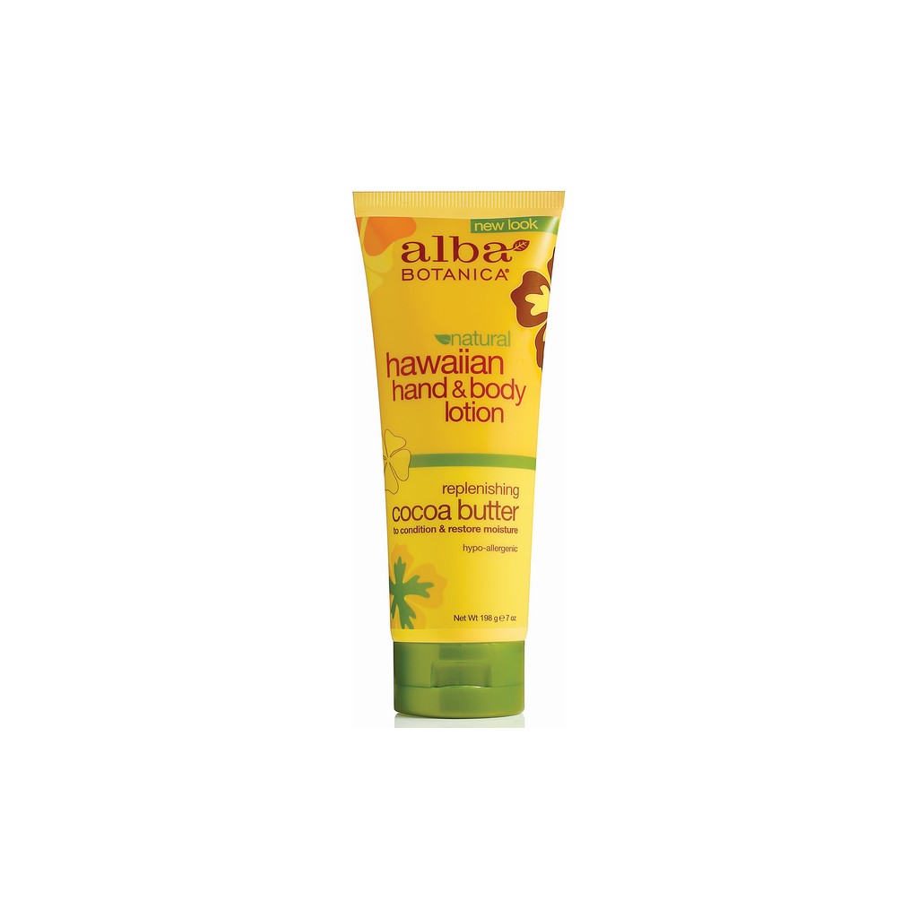 Alba Botanica Cocoa Butter Hand & Body Lotion 200ml