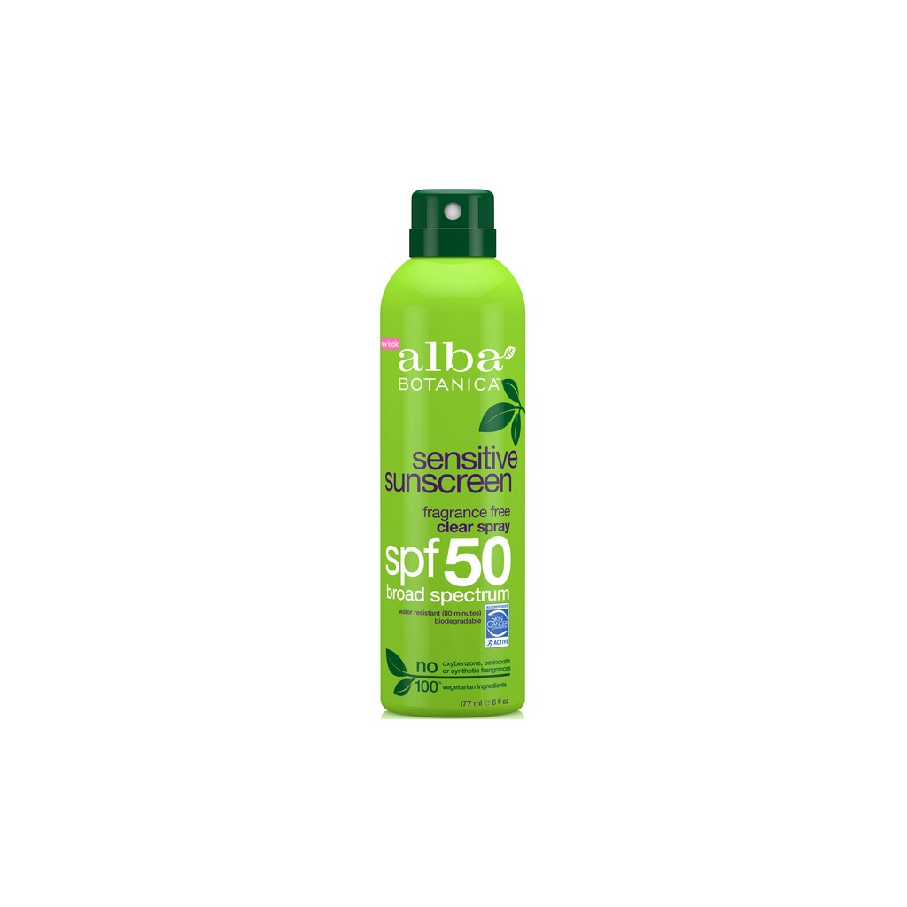 Alba Botanica Very Emollient Suncare Spray SPF50