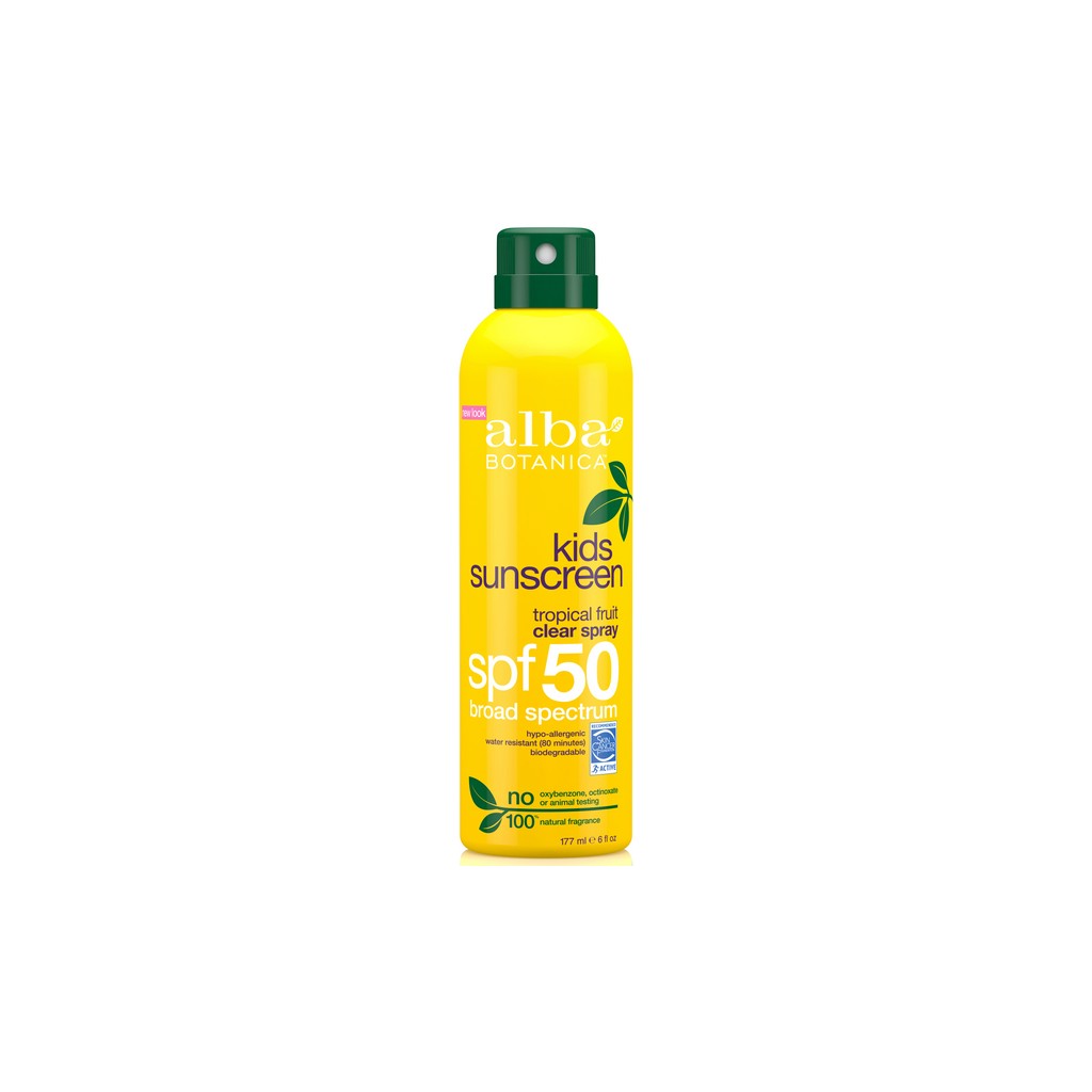 Alba Botanica Very Emollient Suncare Active Kids Spray SPF50