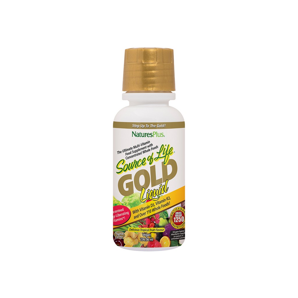 Nature's Plus Source Of Life Gold Multi Vitamin Liquid