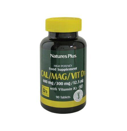 Nature's Plus Cal/Mag With D3/K2