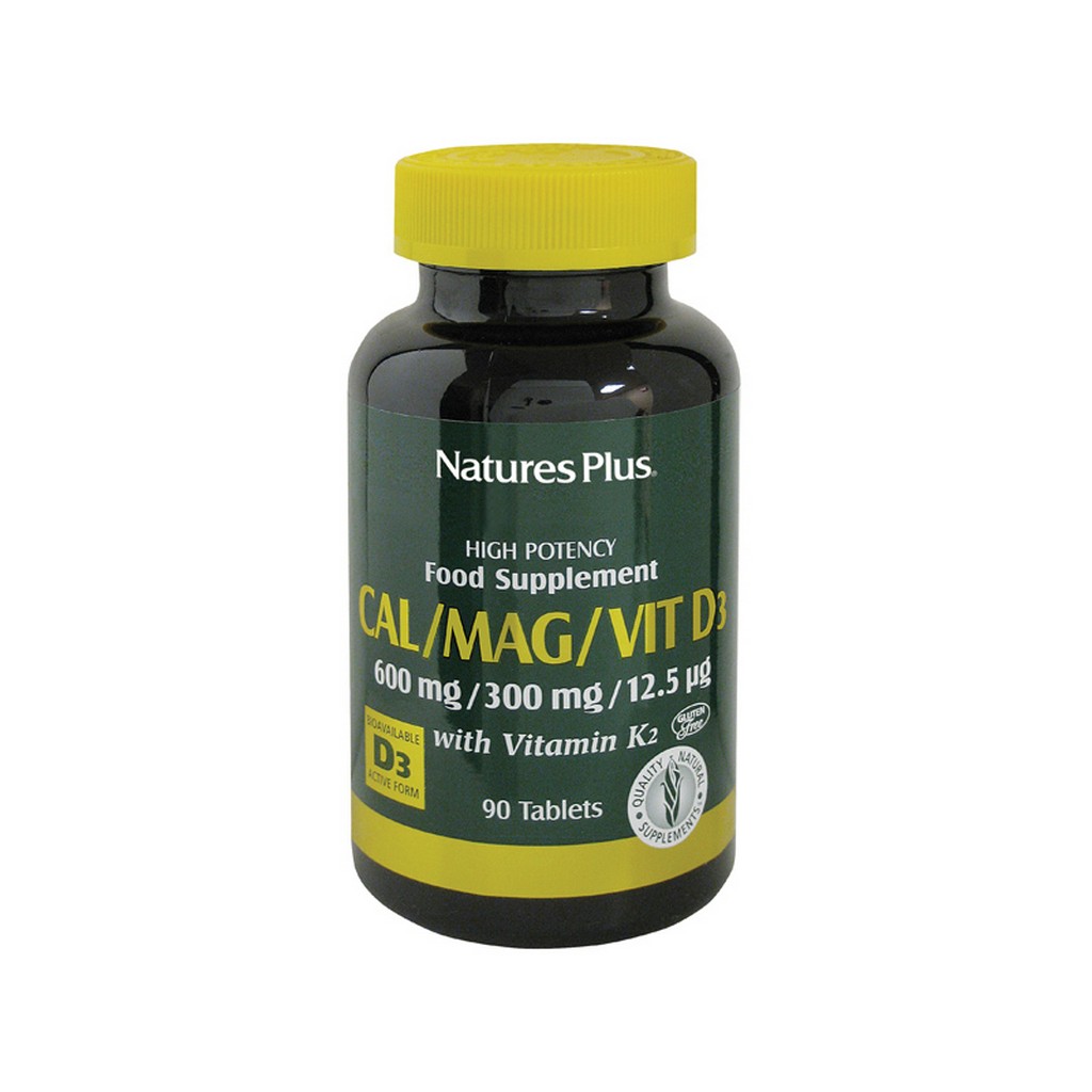 Nature's Plus Cal/Mag With D3/K2