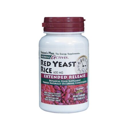 Nature's Plus Herbal Active Extended Release Red Yeast Rice 600mg