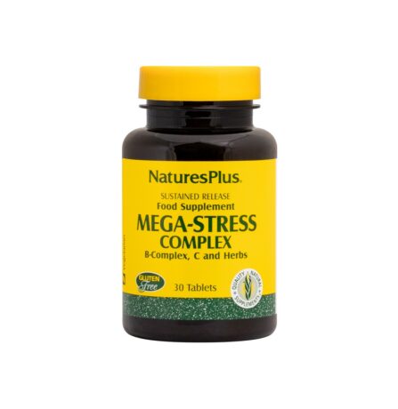 Nature's Plus Mega-Stress Sustained Release 30 Tablets
