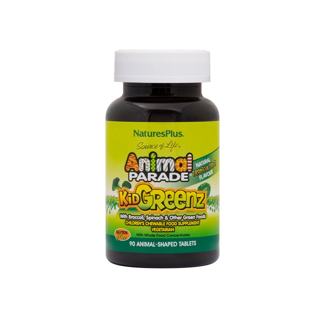 Nature's Plus Animal Parade Kidgreenz 90 Chewables