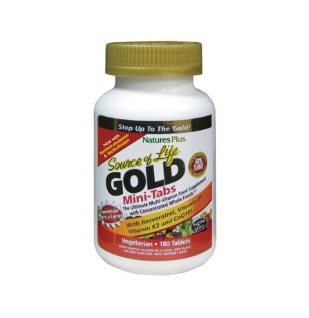 Nature's Plus Source Of Life Gold 180 Mini-Tablets