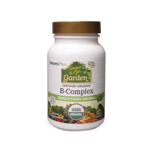 Nature's Plus Source Of Life Garden Organic B Complex 60 Capsules