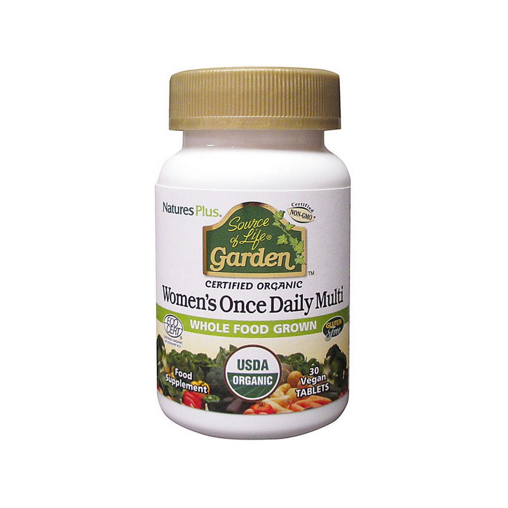Nature's Plus Source Of Life Garden Organic Womens Daily 30 Tablets