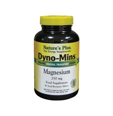 Nature's Plus Dyno-Mins Magnesium 250mg 90 Tablets