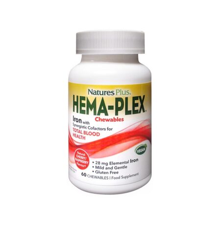 Nature's Plus Hemaplex 60 Chewables