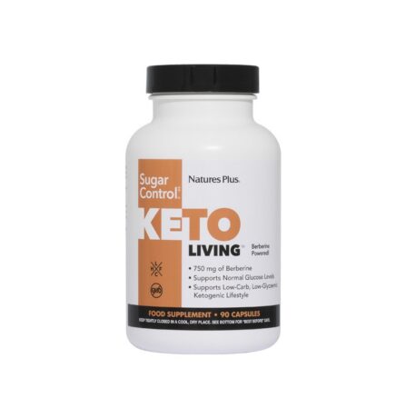 Nature's Plus Ketoliving Sugar Control 90 Capsules