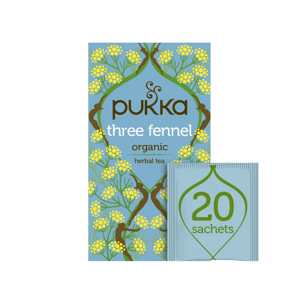 Pukka Three Fennel Tea 20 Sachets