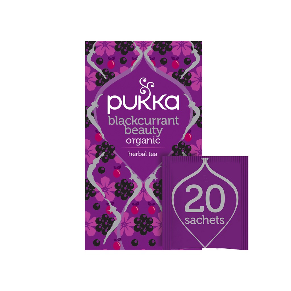 Pukka Blackcurrant Beauty Tea Sachets