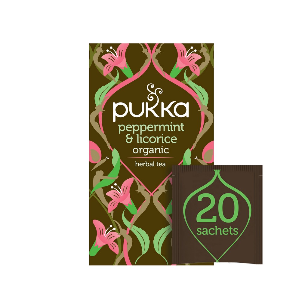 Pukka Peppermint & Licorice Tea 20 Sachets