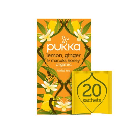 Pukka Lemon, Ginger & Manuka Honey Tea 20 Sachets