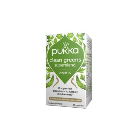 Pukka Clean Greens Superblend 60 Capsules