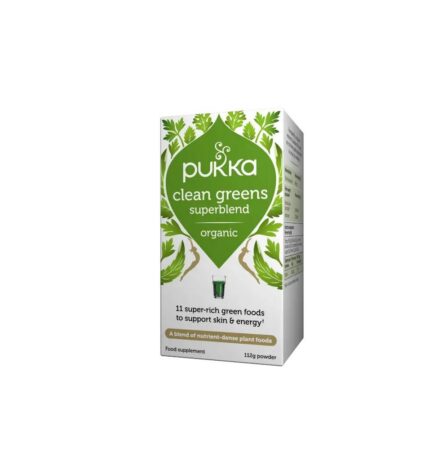 Pukka Clean Greens Superblend 112g Powder