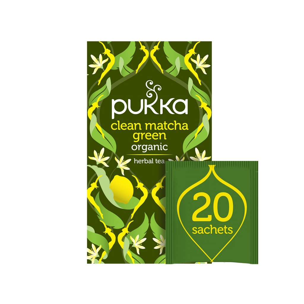 Pukka Clean Matcha Green Tea 20 Sachets