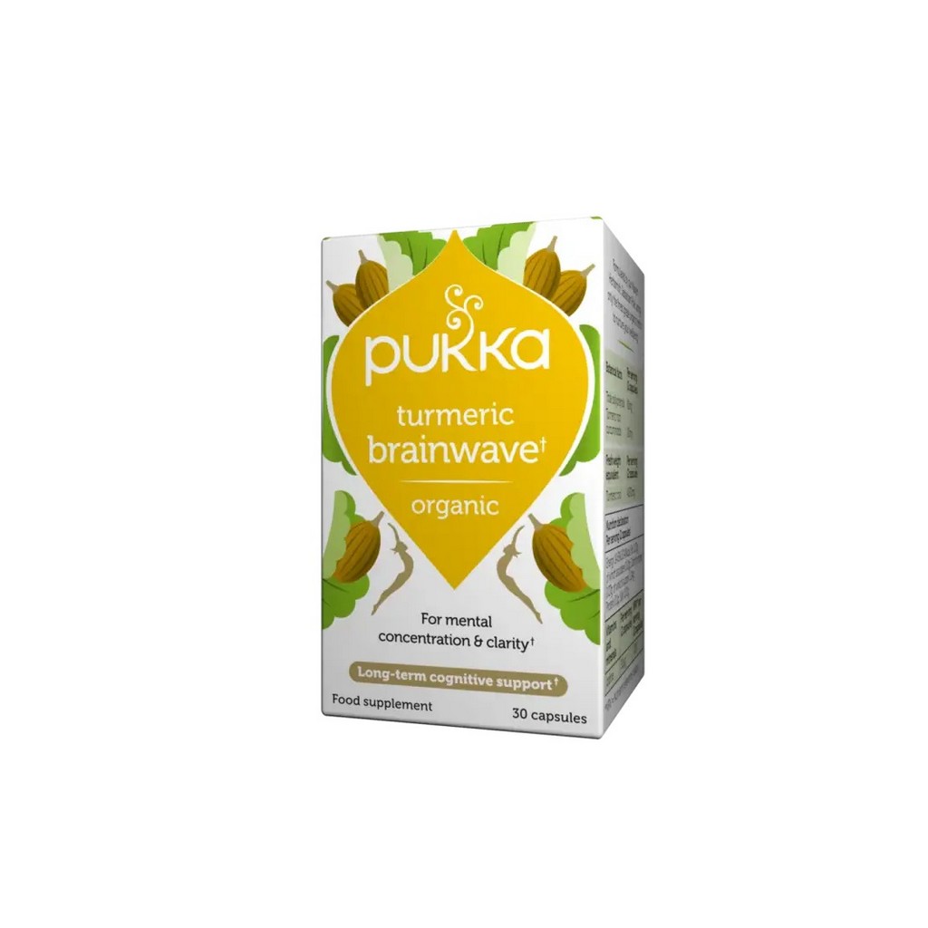Pukka Turmeric Brainwave 30 Capsules