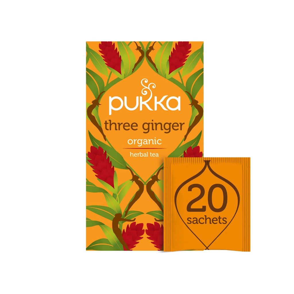 Pukka Three Ginger Tea 20 Sachets