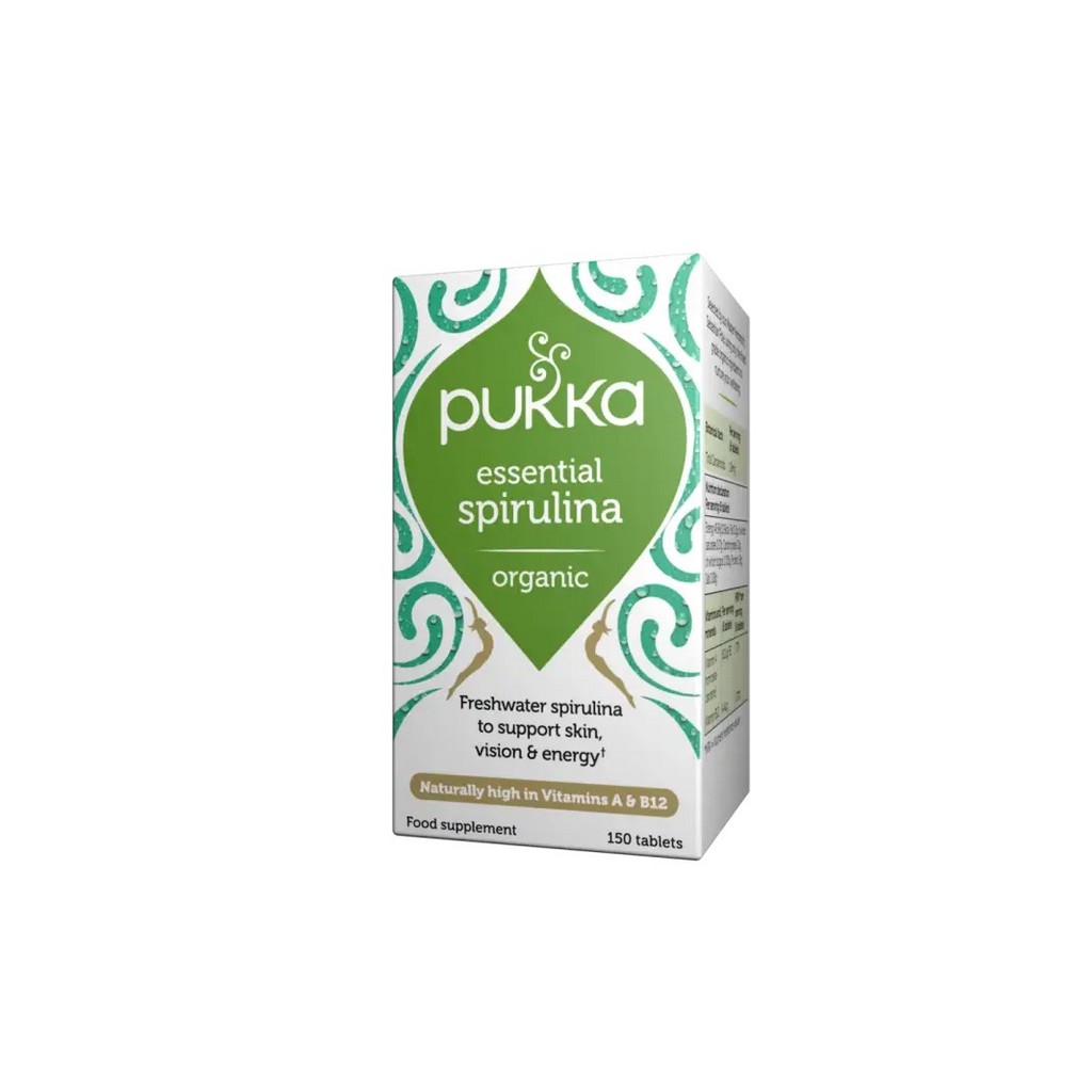 Pukka Essential Spirulina 150 Tablets