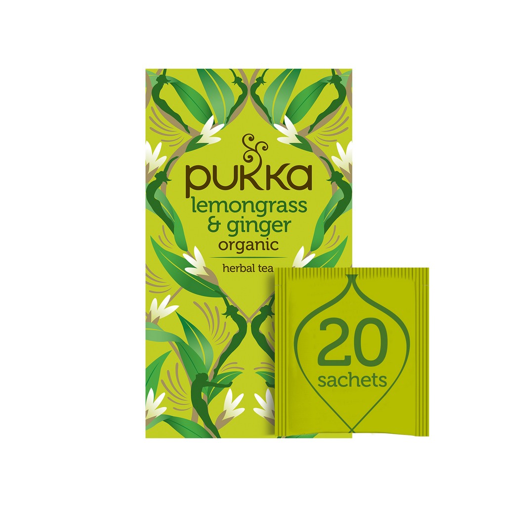 Pukka Lemongrass & Ginger Tea 20 Sachets