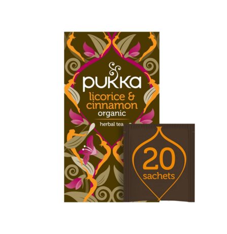 Pukka Licorice & Cinnamon Tea 20 Sachets