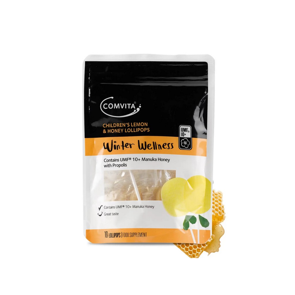 Comvita Children's Lemon and Honey Lollipops