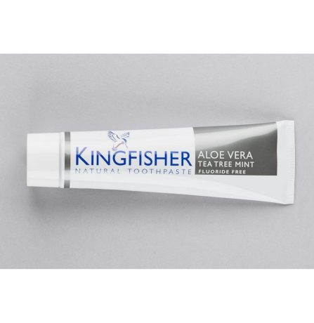 Kingfisher Aloe Vera Tea Tree Mint Fluoride Free 100ml