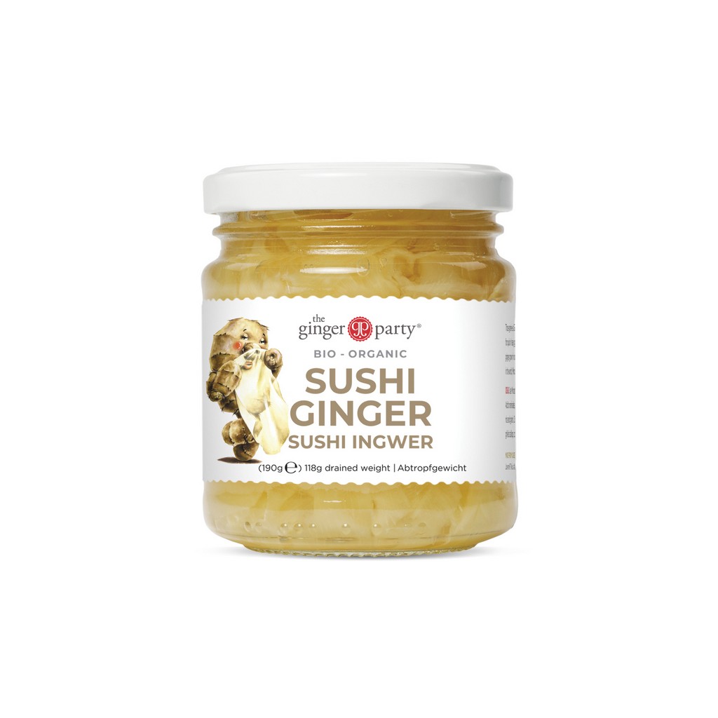 Ginger Party Organic Pickled Sushi Ginger