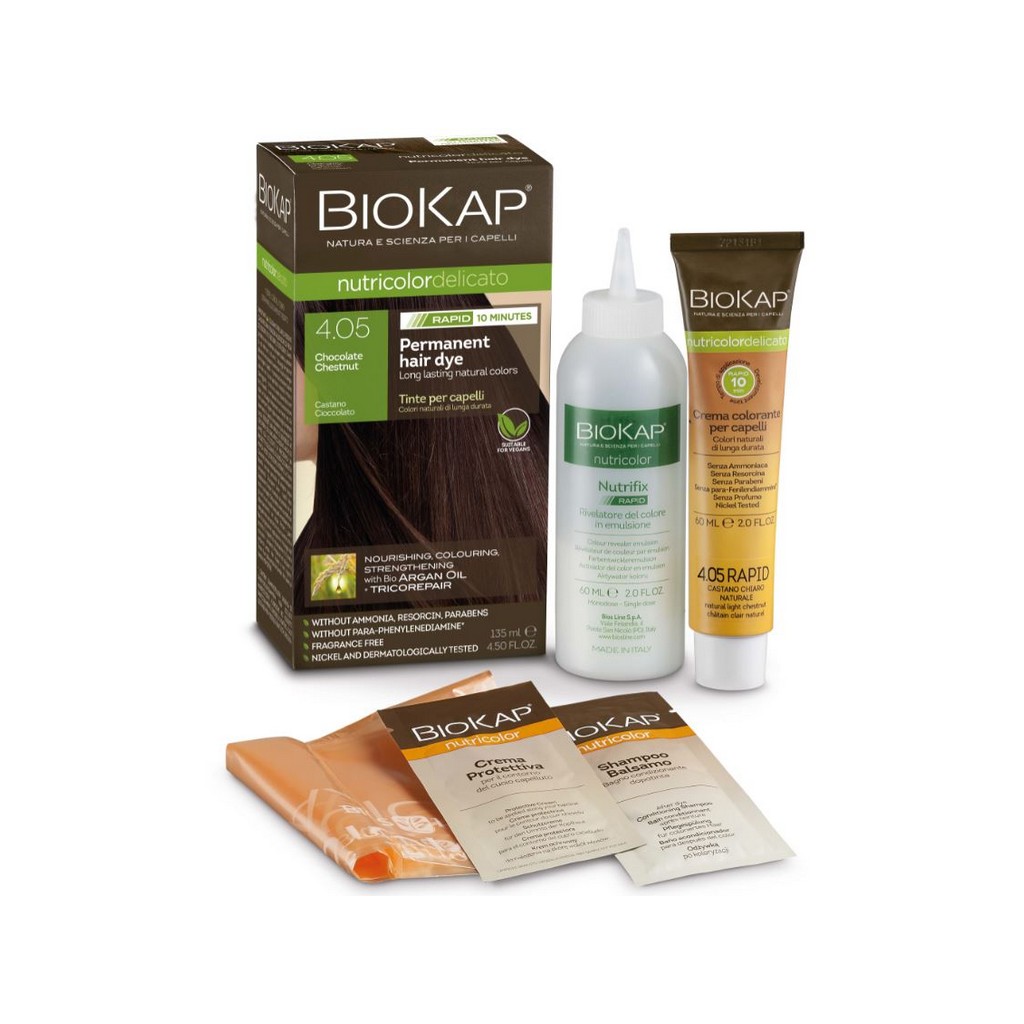 BioKap Chocolate Chestnut 4.05 Rapid Hair Dye 135 ml