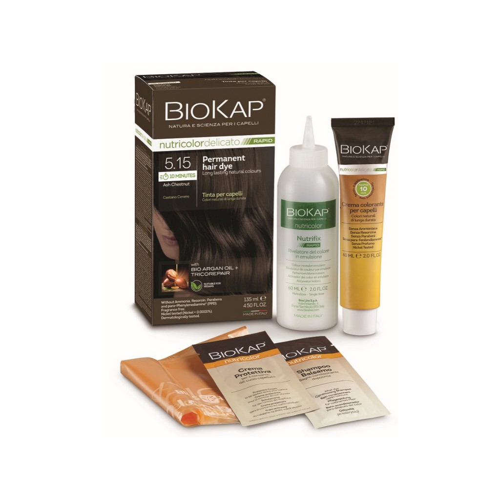 BioKap Ash Chestnut 5.15 Rapid Hair Dye 135 ml