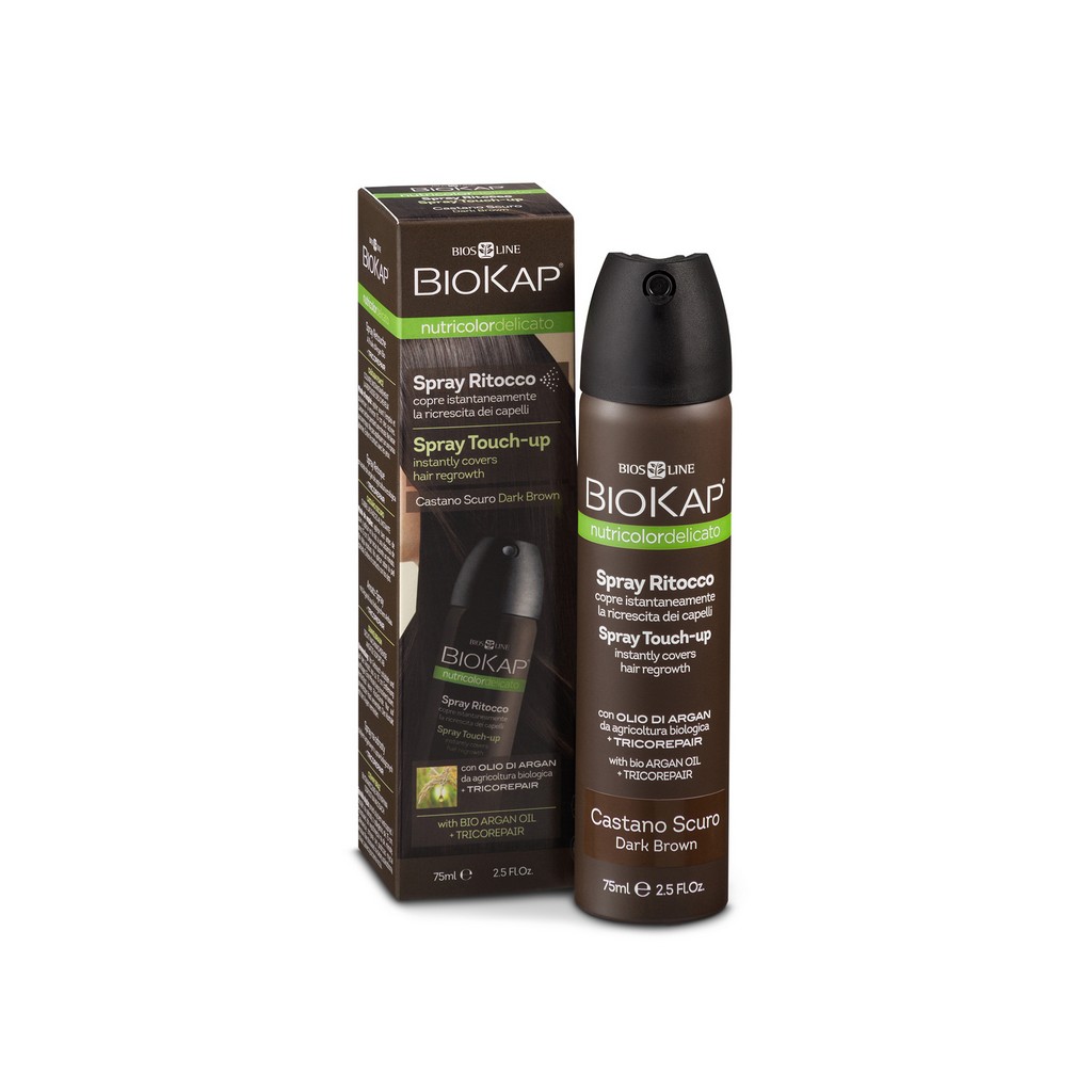 BioKap Dark Brown Root Touch Up Spray 75 ml