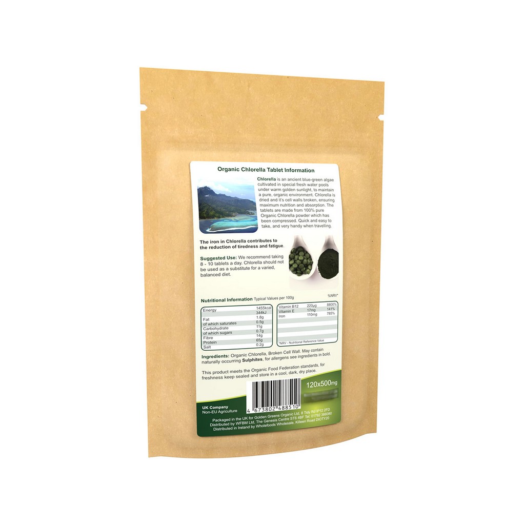 Golden Greens Organic Chlorella