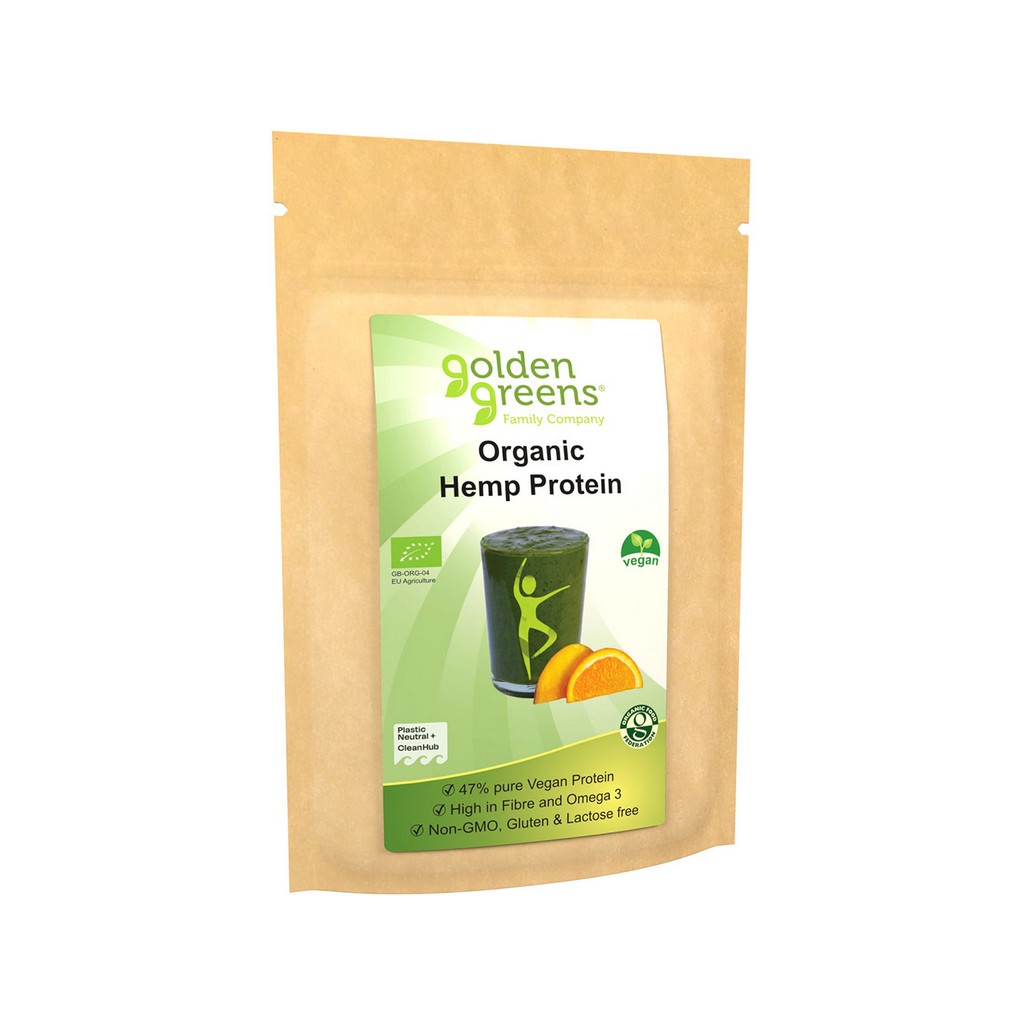 Golden Greens Organic Hemp Protein Powder
