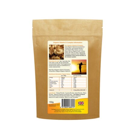 Golden Greens Organic Vitamin D Complex