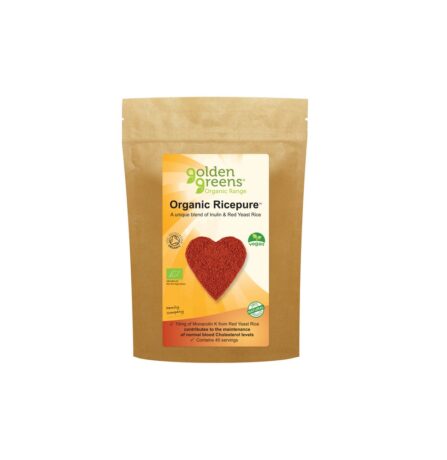 Golden Greens Organic Ricepure Inulin with Red Yeast Rice