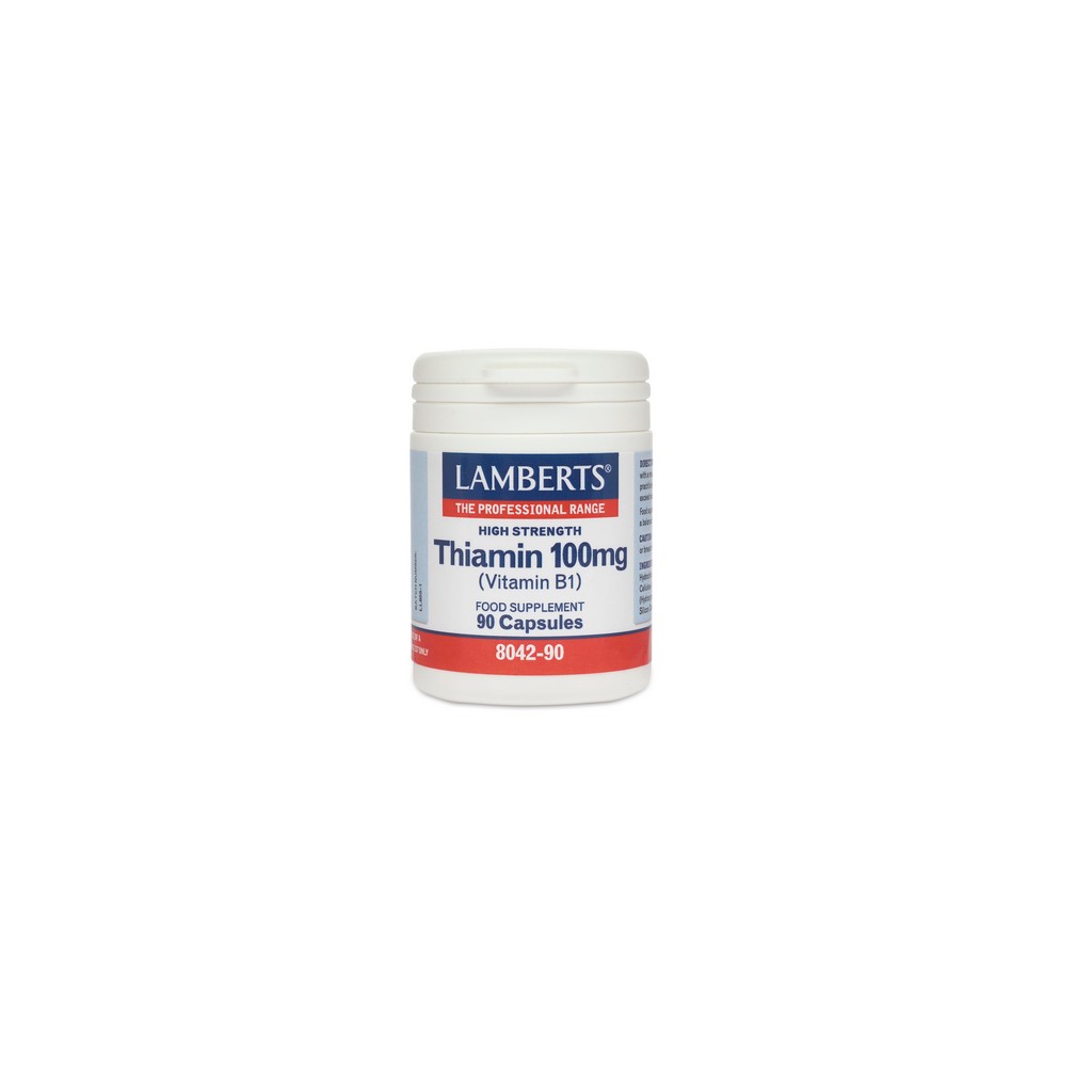 Lamberts Thiamin 100µg (Vitamin B1) 90 Capsules