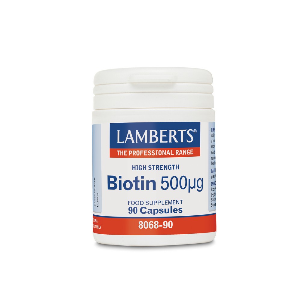 Lamberts Biotin 500µg 90 Capsules