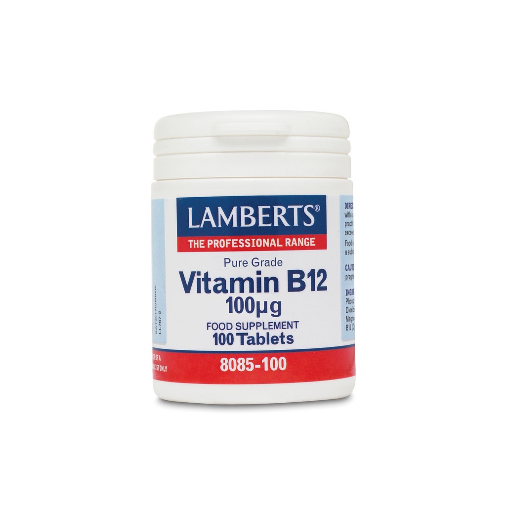 Lamberts Vitamin B12 100µg 100 Tablets