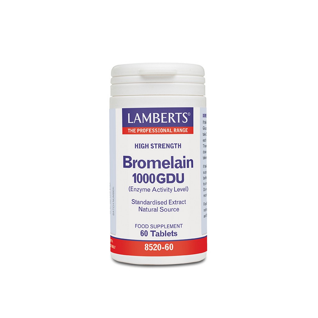 Lamberts Bromelain 1250 GDU 60 Tablets