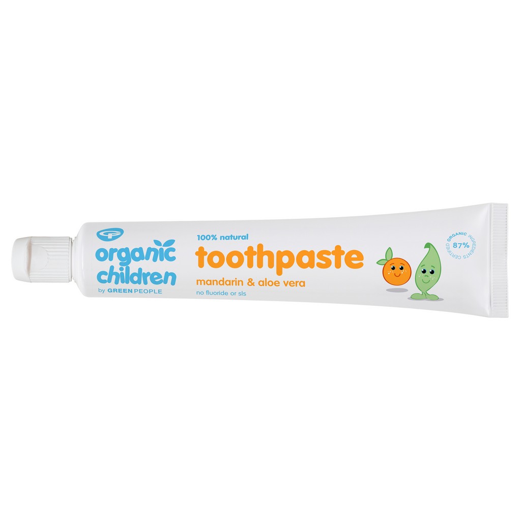 Green People Fresh Mint & Aloe Vera Toothpaste with Fluoride