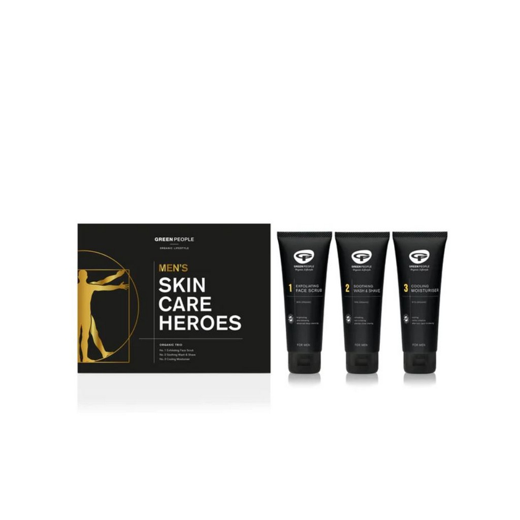 Green People Mens Skincare Heroes