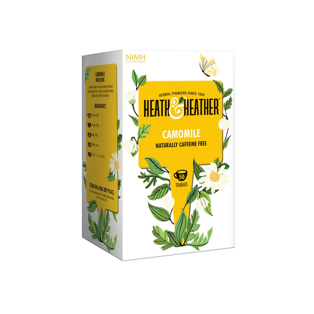 Heath & Heather Camomile 50 Tea Bags